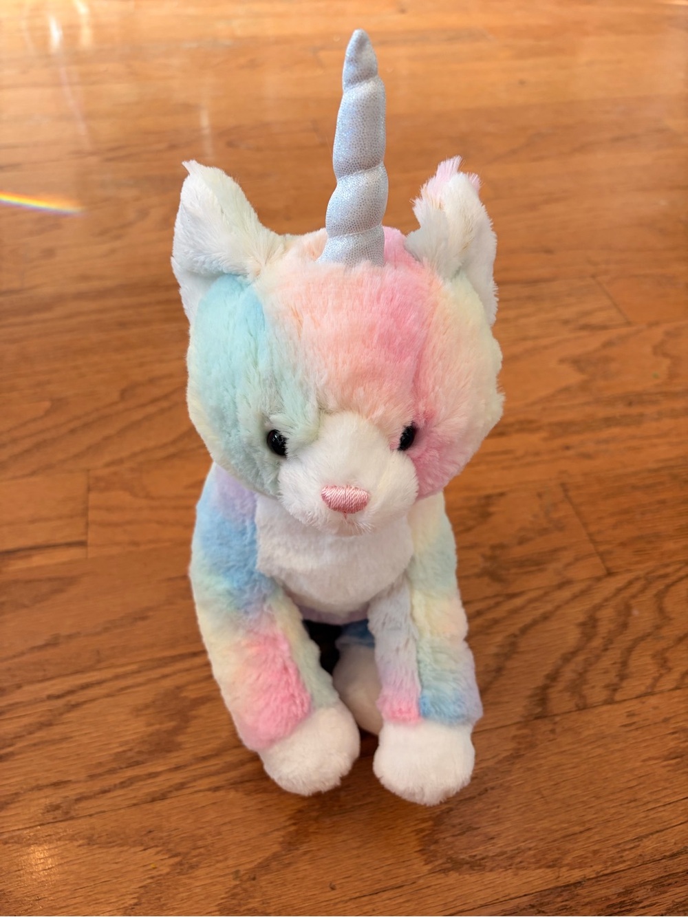 Gund Shimmer Caticorn Rainbow Plush Cat Unicorn Stuffie NWOT #6052135